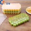 Honeycomb ice cube tray DIY 37-compartment Popsicle mold Silicone with lid ice cube mold Honeycomb creative ice-making box details Picture
